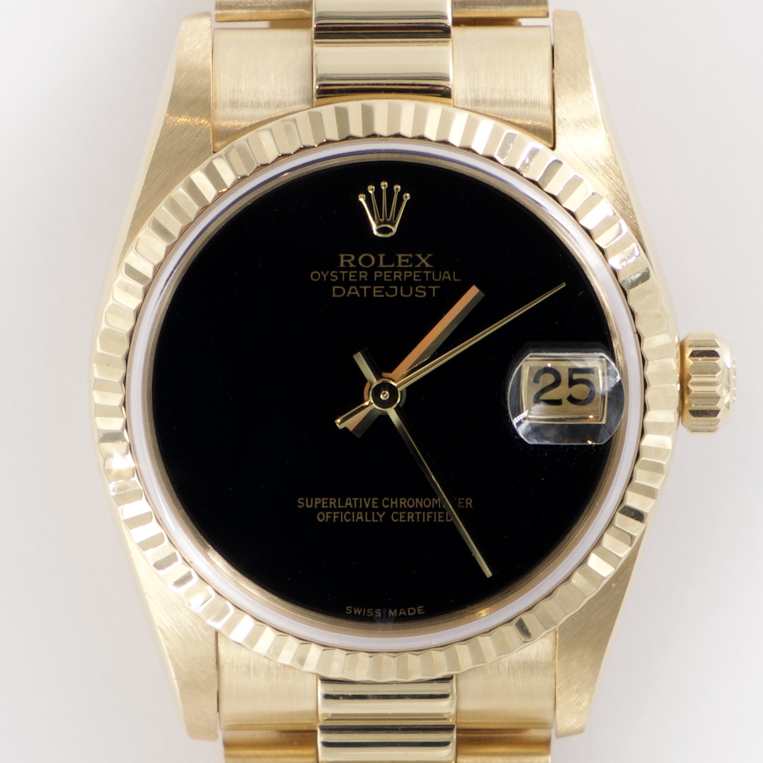 デイトジャスト（Datejust）　Ref.78278　　　オニキス　メーカー保証書、メーカーサービス保証書付　1999年　KRS1005