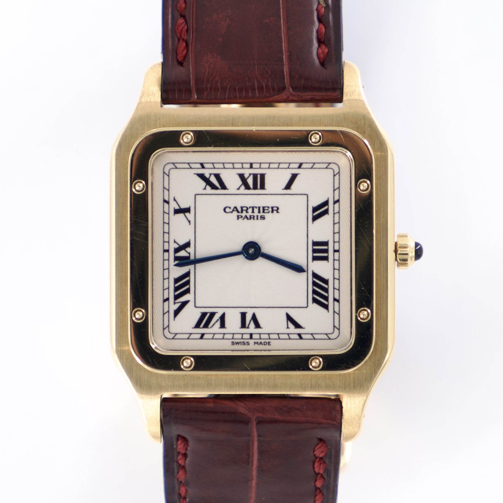 サントス　デュモン　CPCP　LM　Ref.1576　メーカー保証書、箱付　2001年　手巻き　KRS967