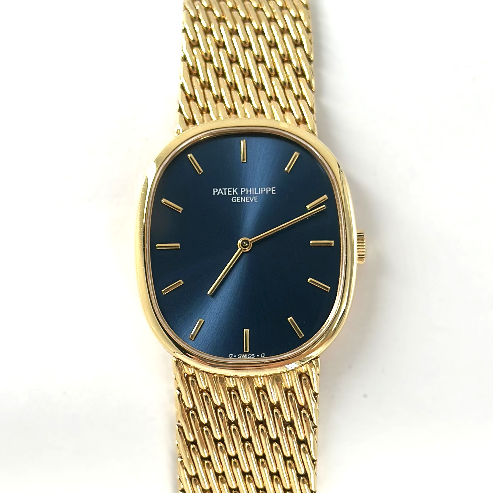 ゴールデンエリプス（Golden Ellipse）　Ref.3848J　青　手巻き　KRS1471