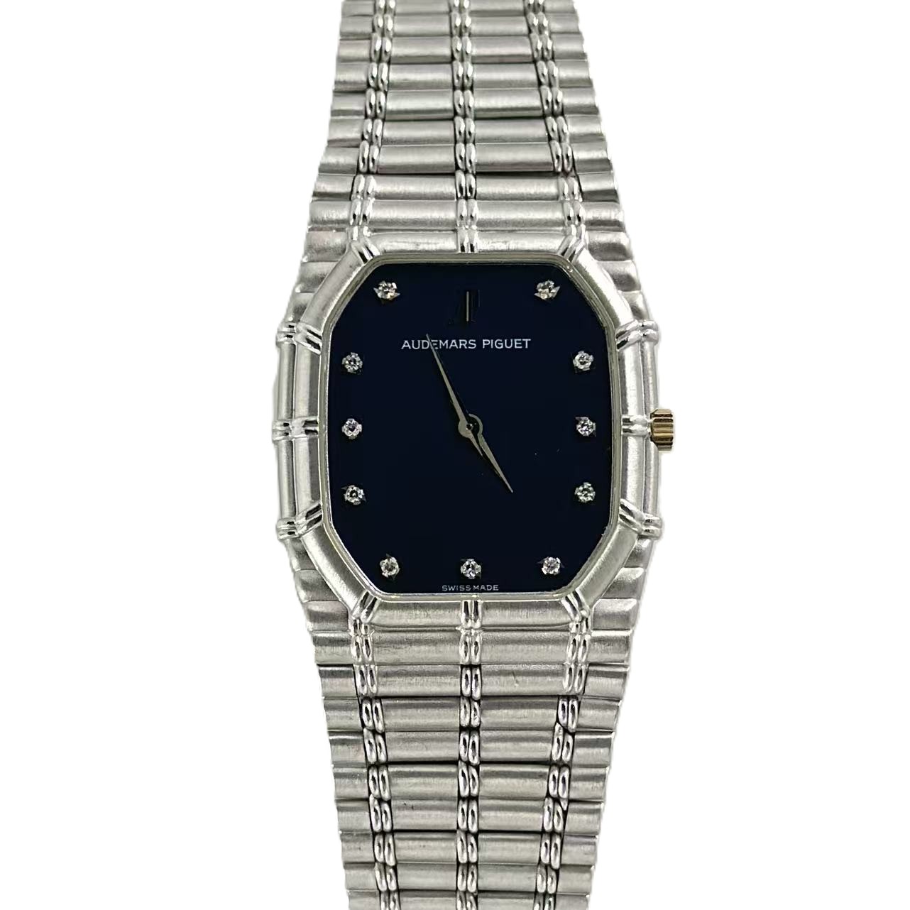 バンブー（BAMBOO）　LM　青11P文字盤　Ref.14644BC　クォーツ　KRS1587