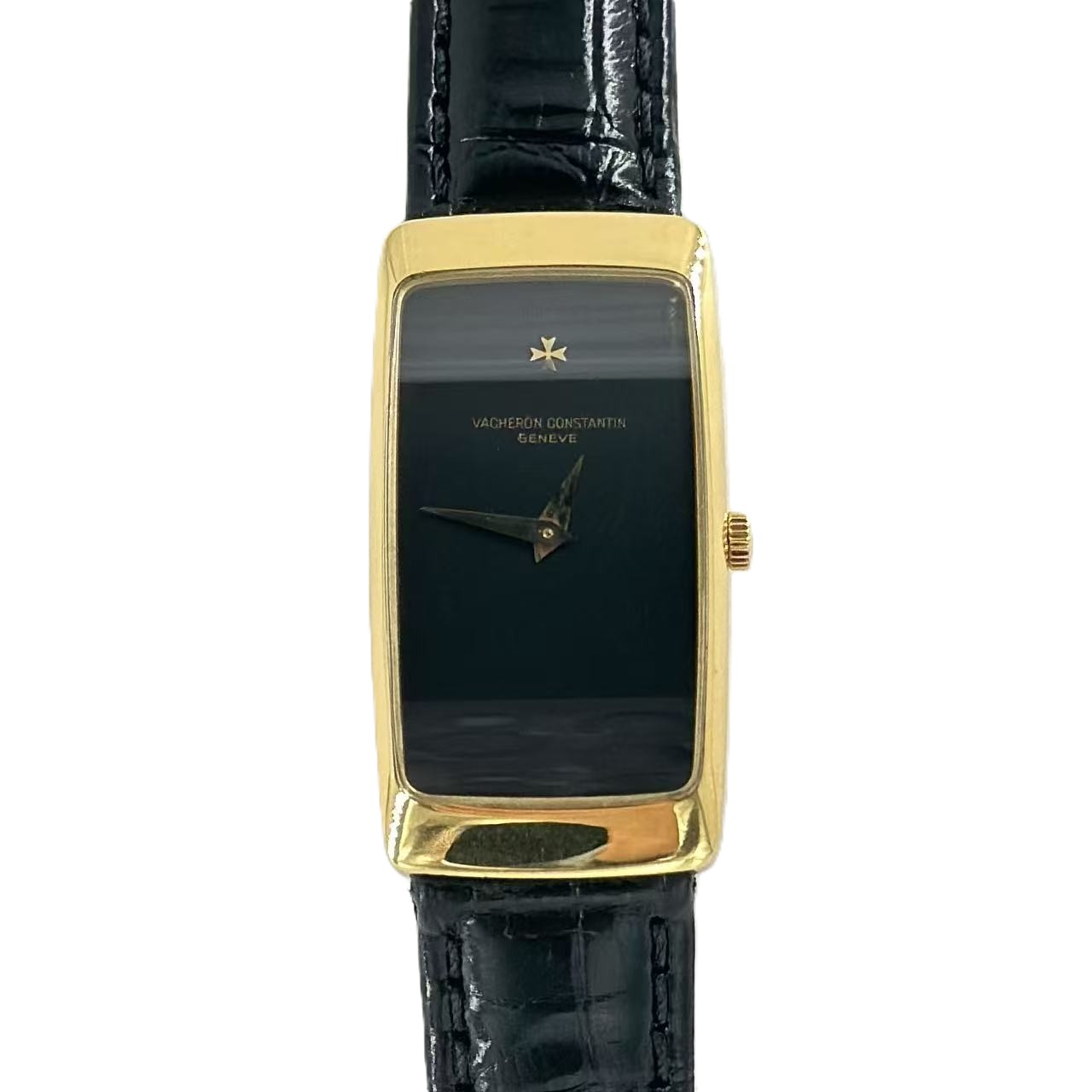 ヘリテージ レクタングル（Heritage Rectangle）　黒文字盤　Ref.35204　手巻き　KRS1606