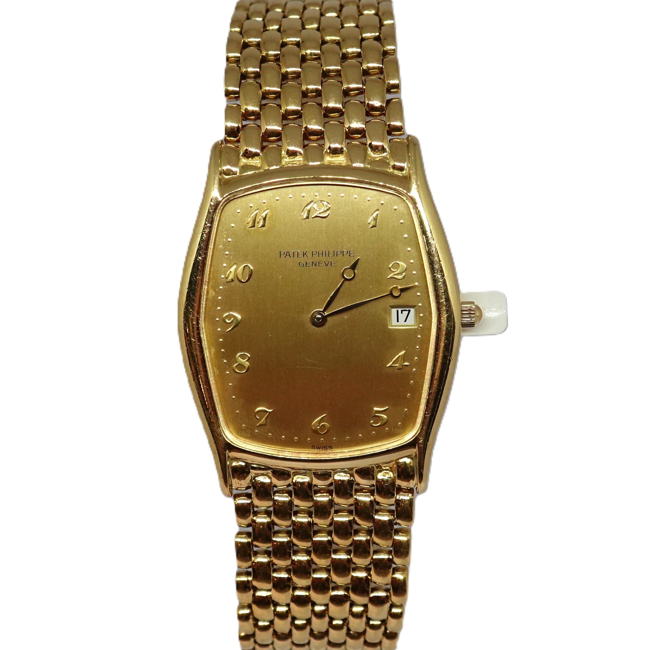 ゴンドーロ（Gondolo）　ブレゲ数字/針(Breguet Numerals / Hands)　Ref.3943/1J　メーカー修理明細付　クォーツ　KRS1692