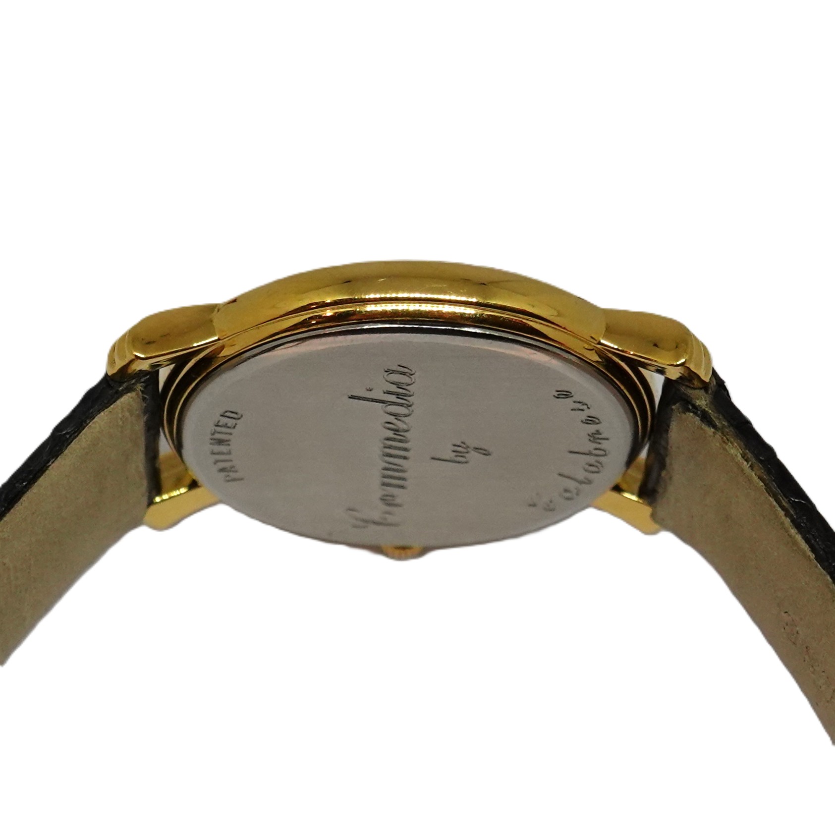 ヴィンセント カラブレーゼ（VINCENT CALABRESE）　コメディ モナリザ ジャンピングアワー（COMMEDIA MONA LISA JUMPING HOUR）　クォーツ　KRS1690