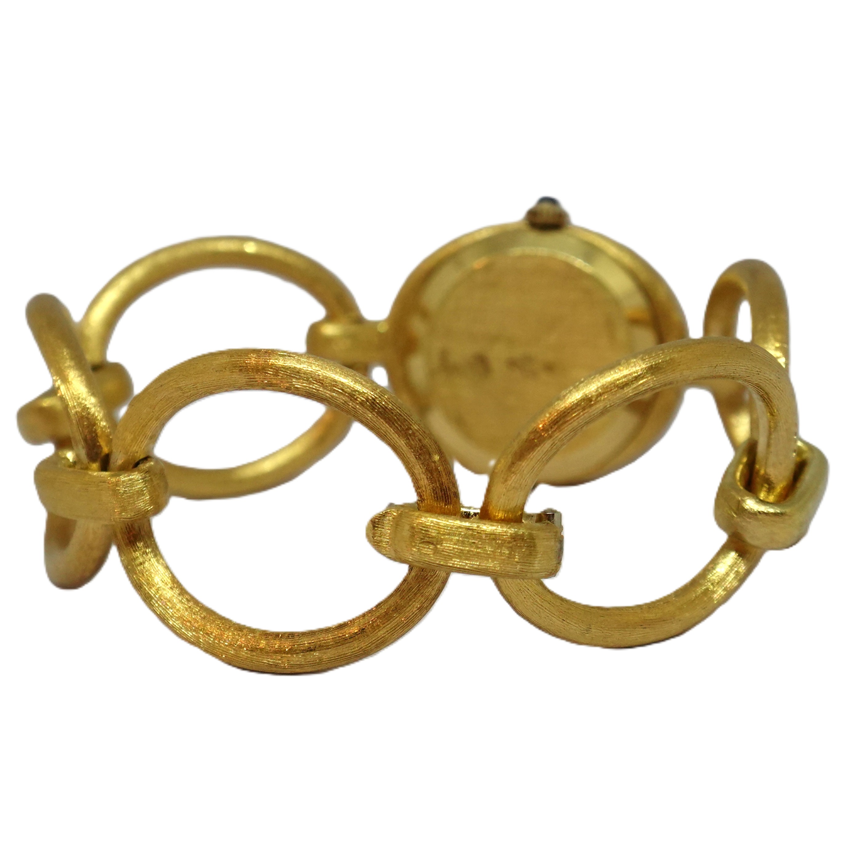 ショパール（CHOPARD）　L.U.C.コレクション　ラピスラズリ（Lapis Lazuli）文字盤　メーカー修理明細付　手巻き　KRS1691