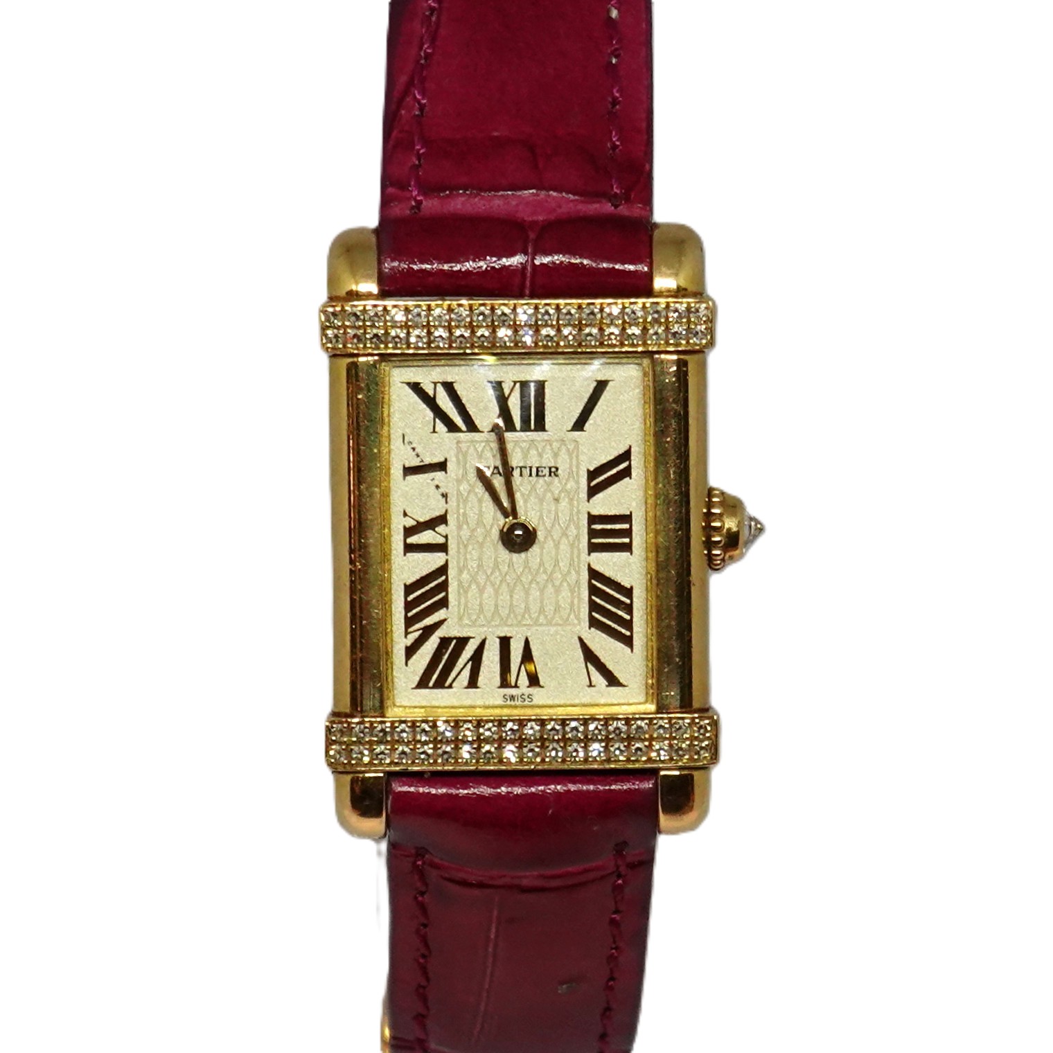 タンクシノワーズ（Tank Chinoise）　Ref.2305　メーカー保証書付　クォーツ　KRS1806