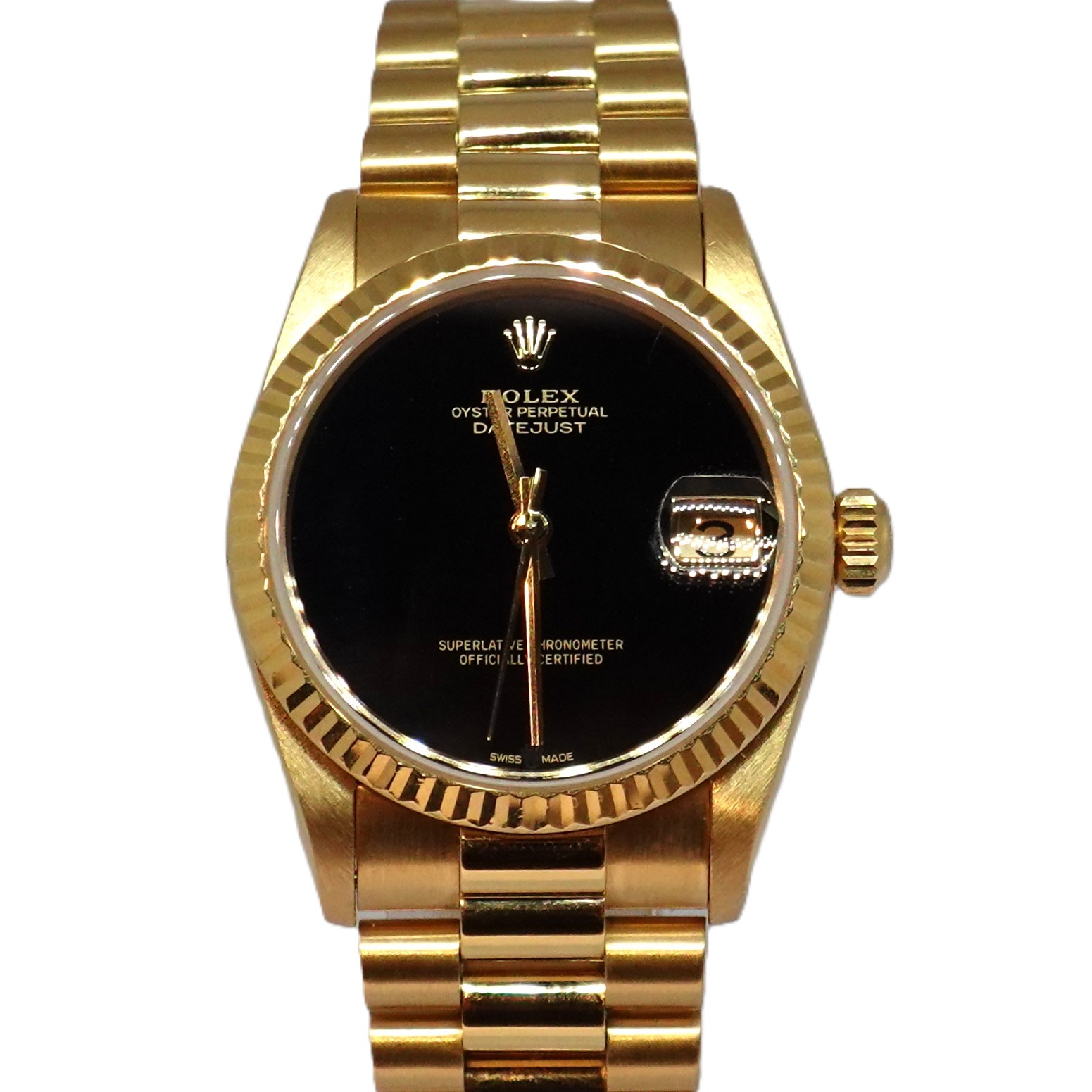 デイトジャスト（Datejust）　オニキス文字盤（Onyx）　Ref.78278　メーカー保証書、メーカーサービス保証書付　自動巻　KRS285