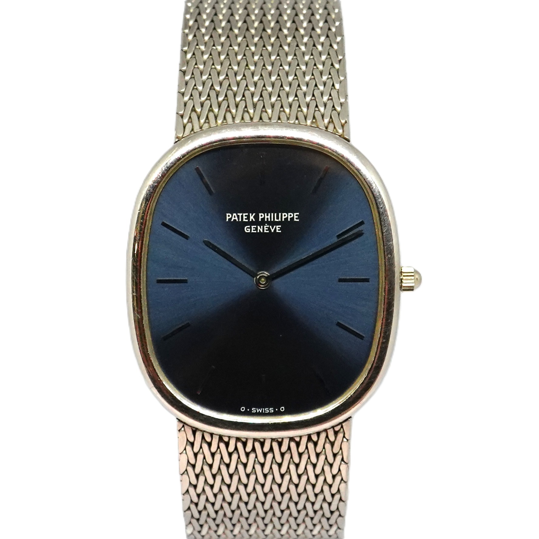 ゴールデンエリプス（Golden Ellipse）　青文字盤（Blue）　Ref.3738　自動巻　KRS1882