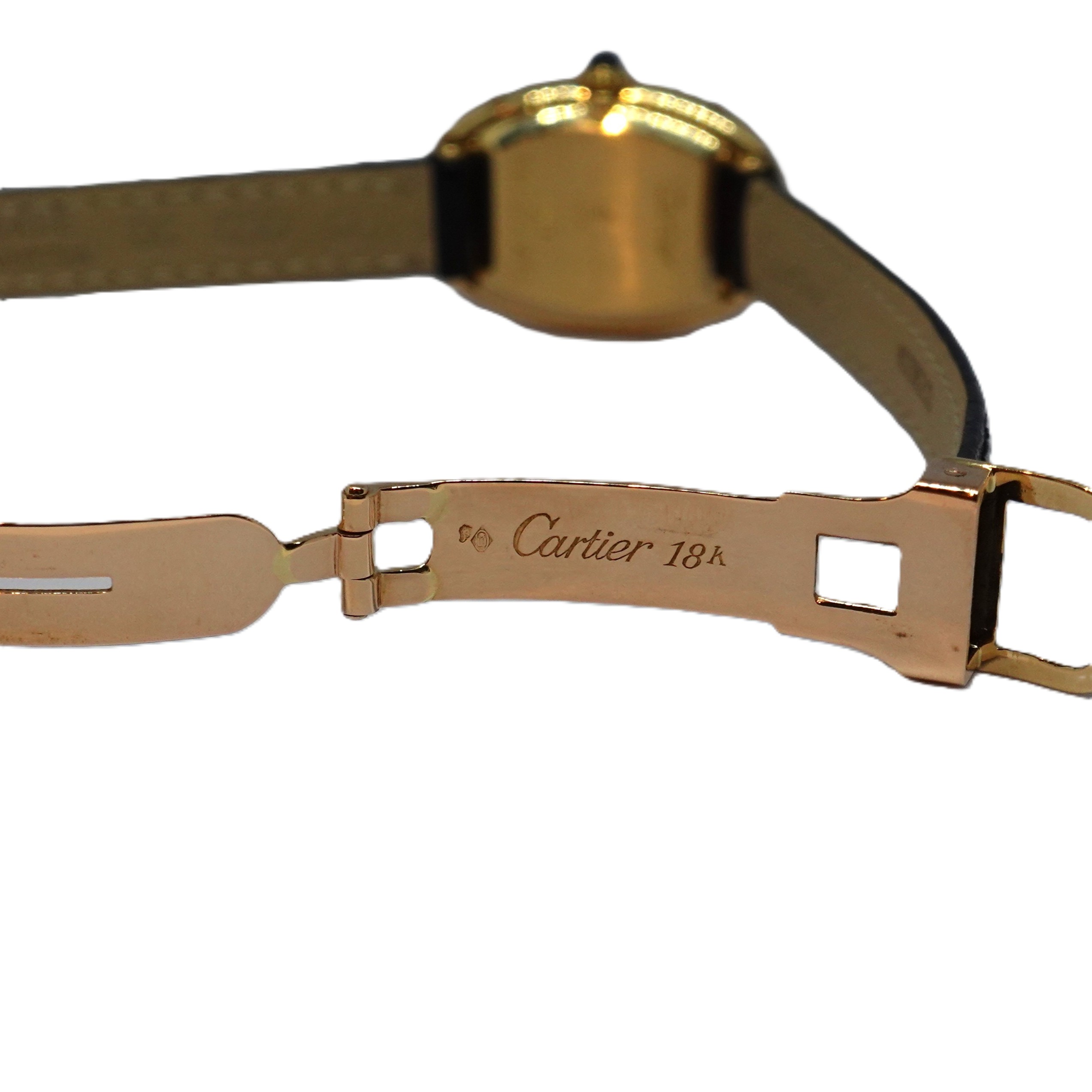 ベニュワール（Baignoire）　白文字盤　パリス表記（Paris Dial）ステップベゼル（Step bezel）　Ref.78094　手巻き　KRS1869