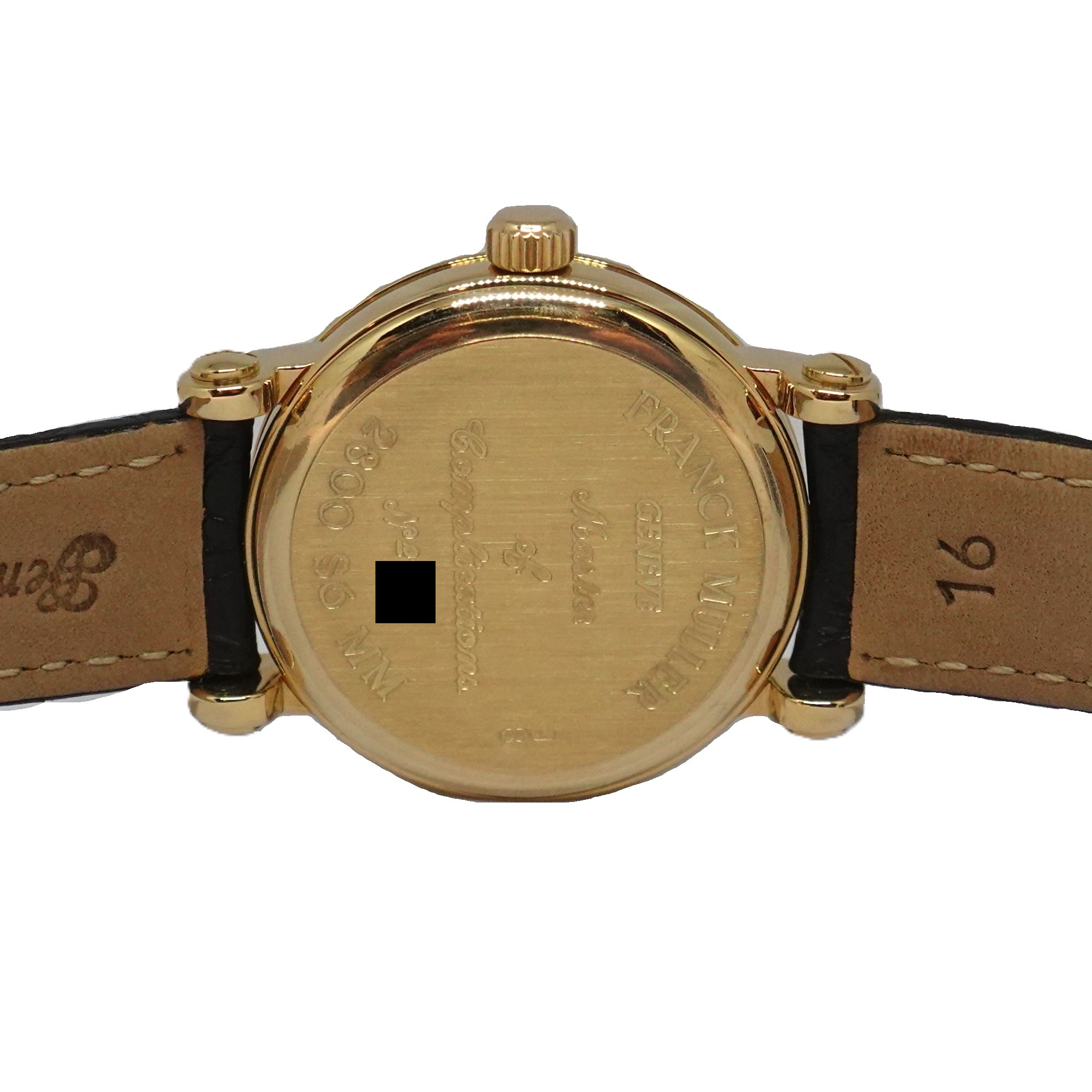 フランクミュラー（Franck Muller）　シャンパン　Ref.2800 S6 MM　メーカー保証書　自動巻　KRS1937