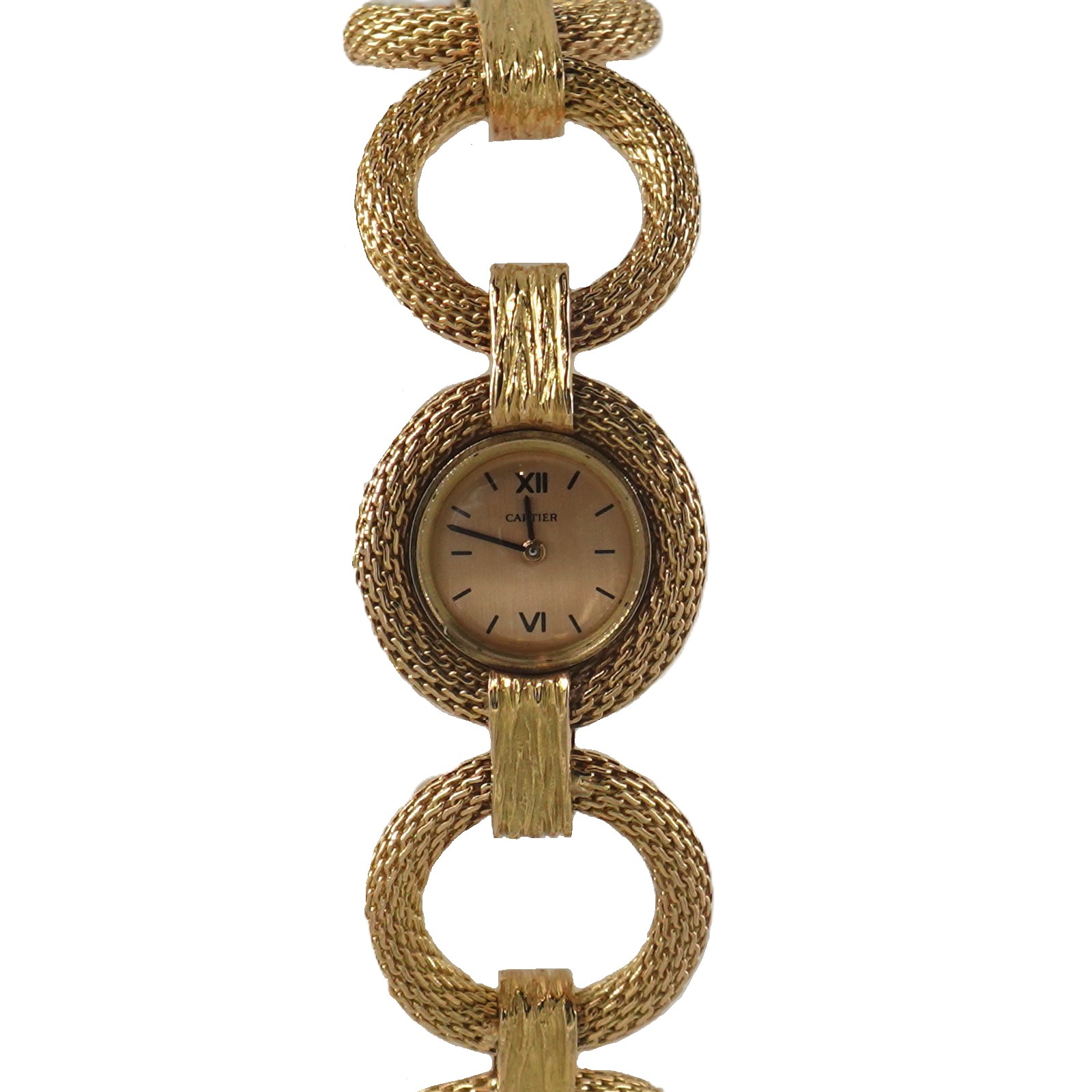 希少モデル（Rare Model）　ヴィンテージカルティエ　メーカー修理明細付　手巻き　KRS1602