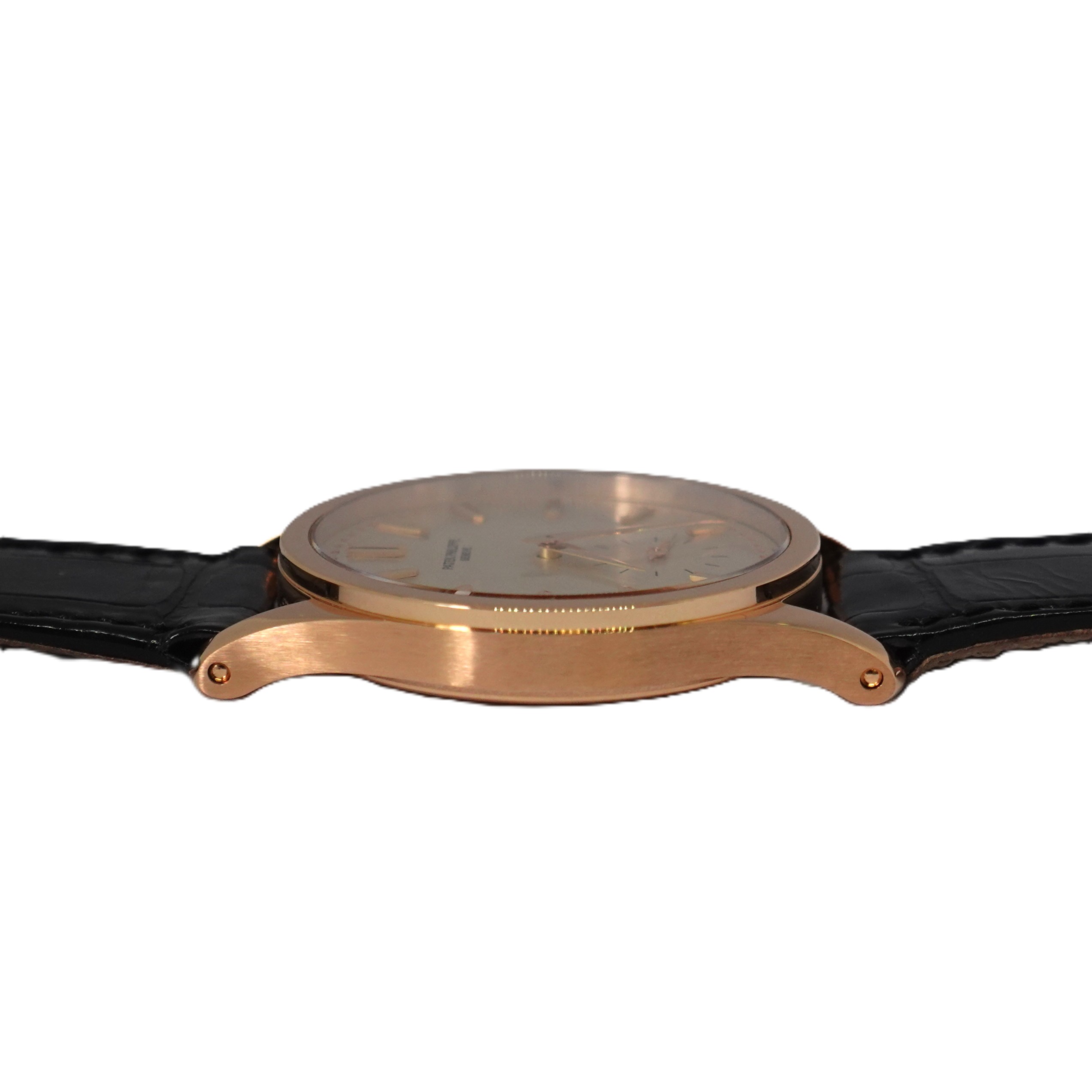 カラトラバ（Calatrava）　シルバー文字盤　Ref.3796R-013　メーカー保証書、箱　手巻き　KRS1914